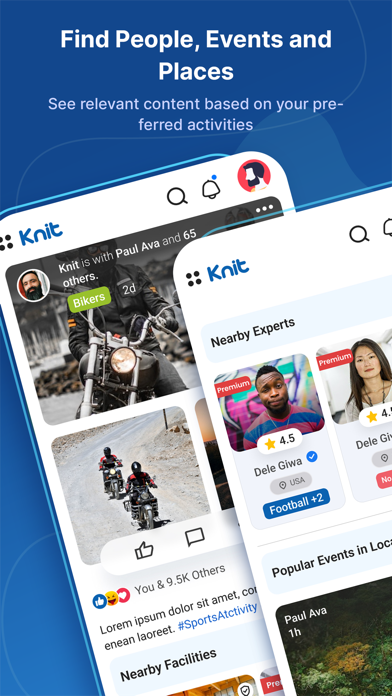Knit: Events, Tickets Screenshot