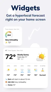tomorrow.io: weather forecast iphone screenshot 3