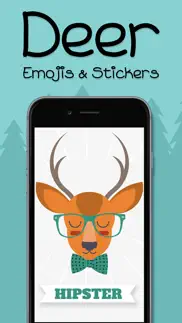 How to cancel & delete deer emoji stickers 1