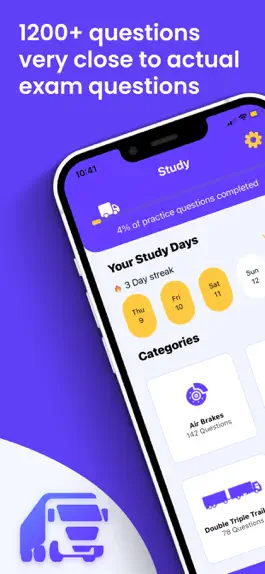 Game screenshot CDL Study Buddy Practice Test mod apk