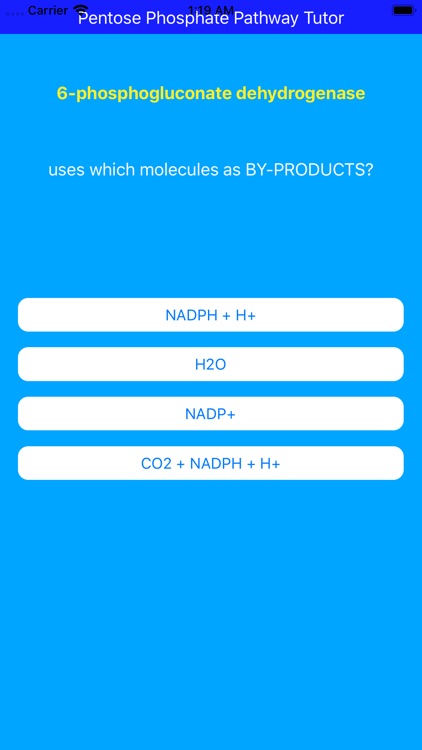 Pentose Phosphate Paths Tutor screenshot-4