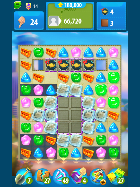 Screenshot #5 pour Gummy Drop! Jeu de match 3