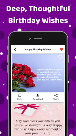 Game screenshot Birthday Wishes, Text Messages apk