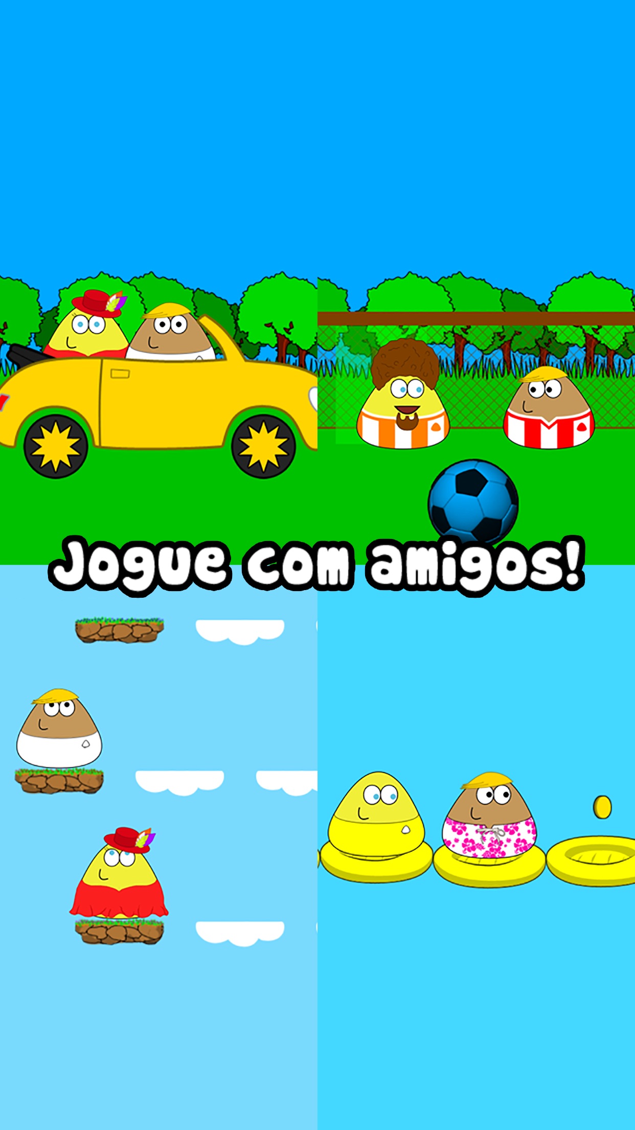 Screenshot do app Pou