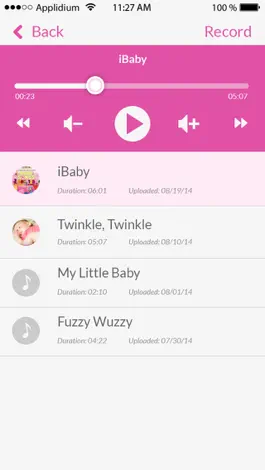 Game screenshot iBaby Care App apk