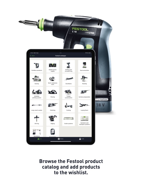 Screenshot #6 pour Application Festool Order