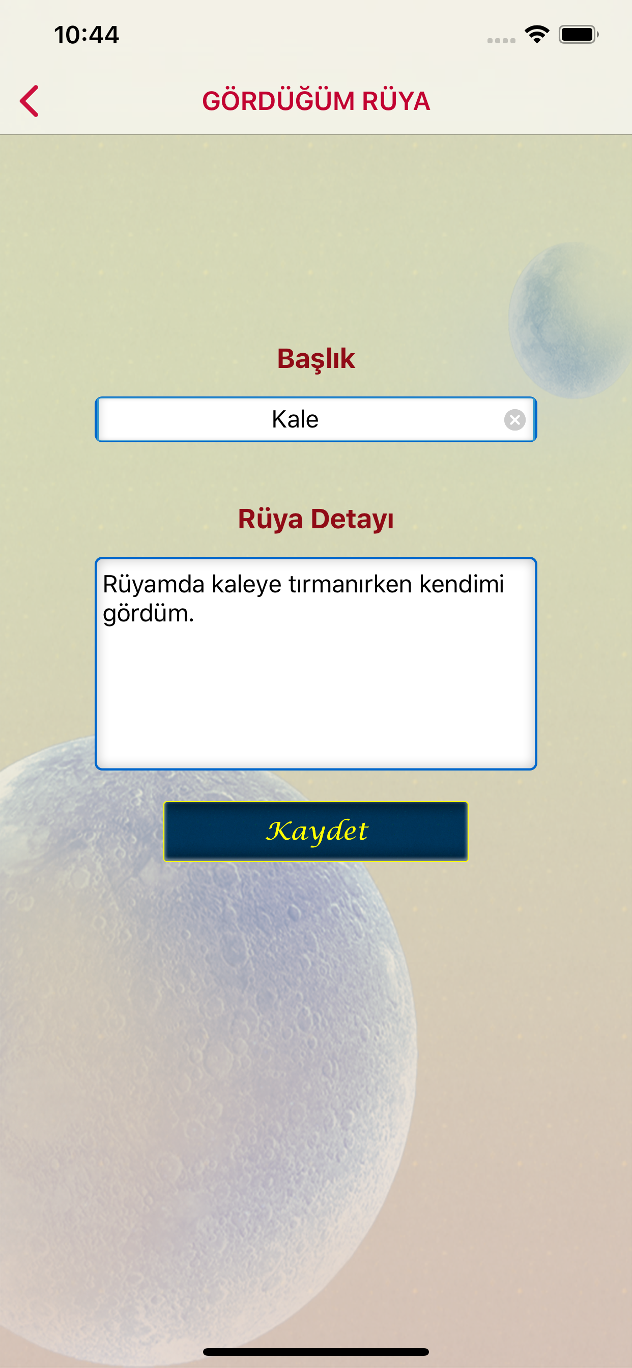 Rüya Tabirleri Sözlüğü