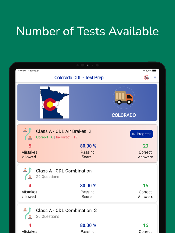 Colorado CDL Permit Practice screenshot 3