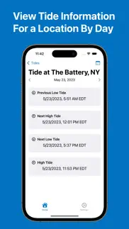 How to cancel & delete tides - high and low tide info 2