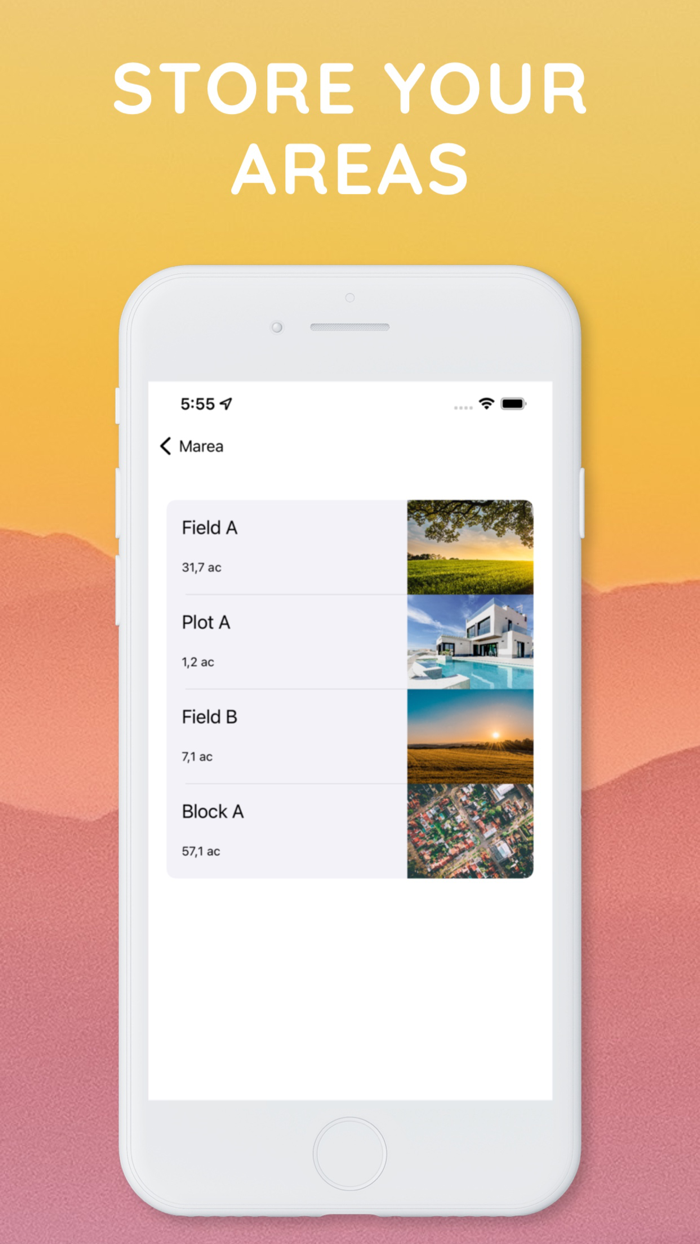 Map Area Calculator - Marea