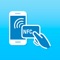 To use NFC Tag Writer & Reader, you have just to hold a tag or a card against the back of your device to read it