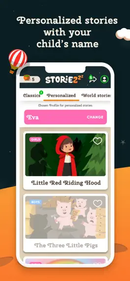 Game screenshot Storiezzz: Personalized tales apk