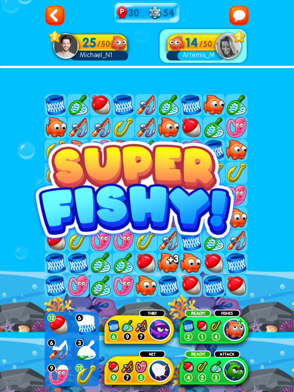 Fishing Duels® - 3 マッチパズルのおすすめ画像2