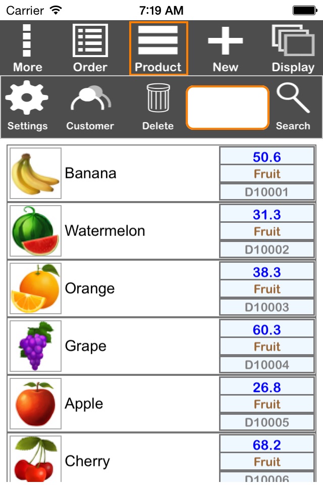 iPhone screenshot