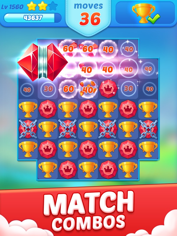 Jewel Crush®- Match 3 Games screenshot 8
