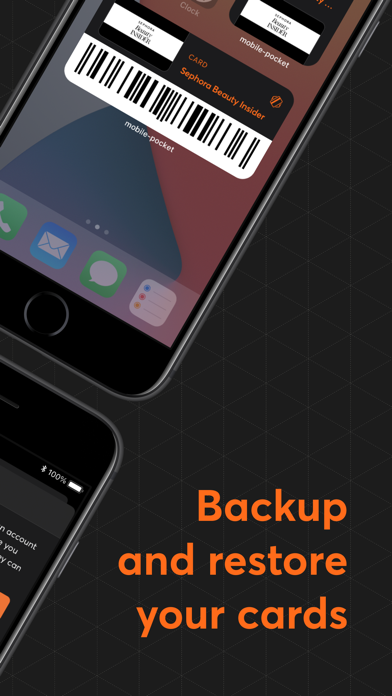 mobile-pocket loyalty cards Screenshot