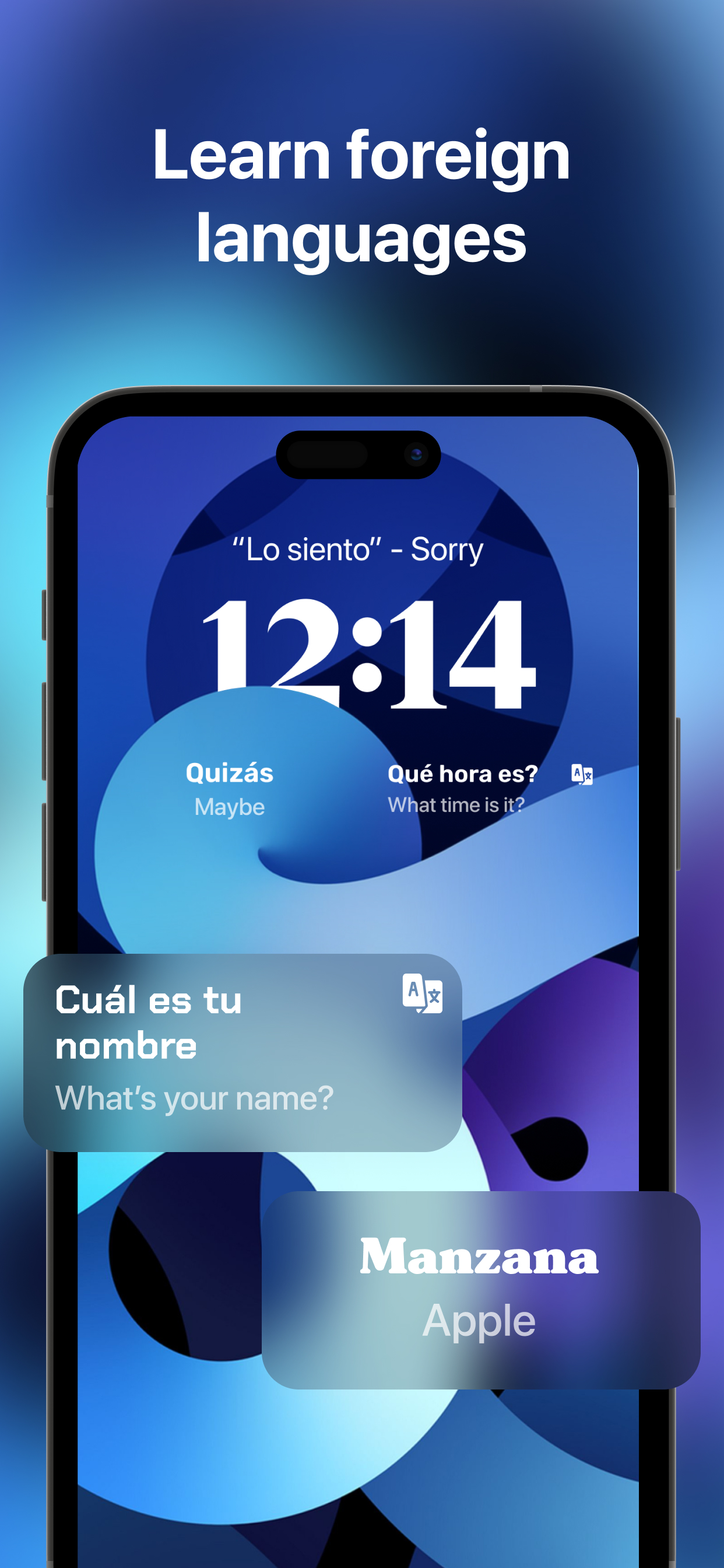 Widgets for LockScreen