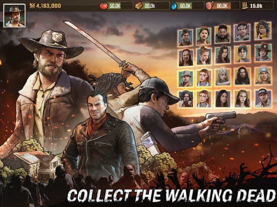The Walking Dead: Survivors iPad app afbeelding 1