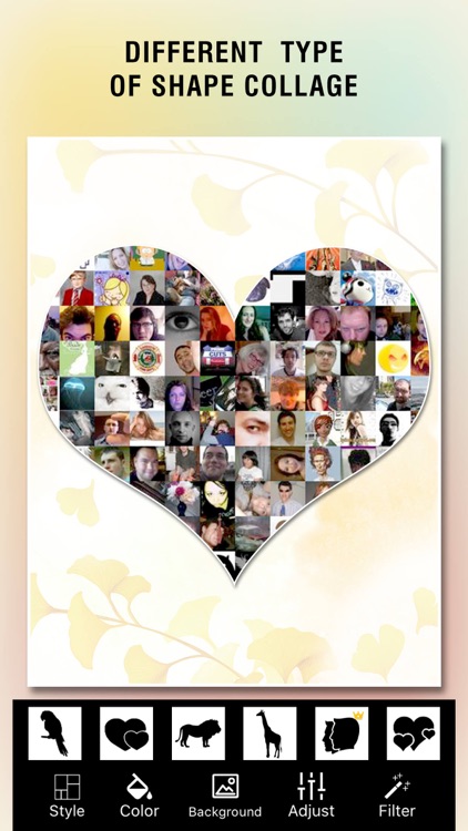 Photo Blend & Shape Collage