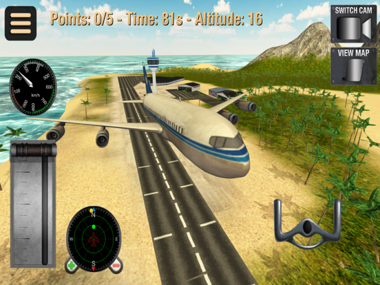 Screenshot #6 pour Flying Air-plane Pilot Sim