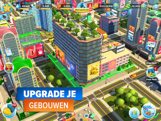 Citytopia® Build Your Own City iPad app afbeelding 3