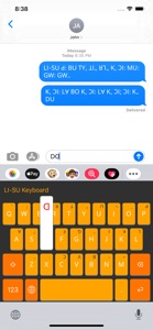 Li-Su Keyboard Plus screenshot #6 for iPhone