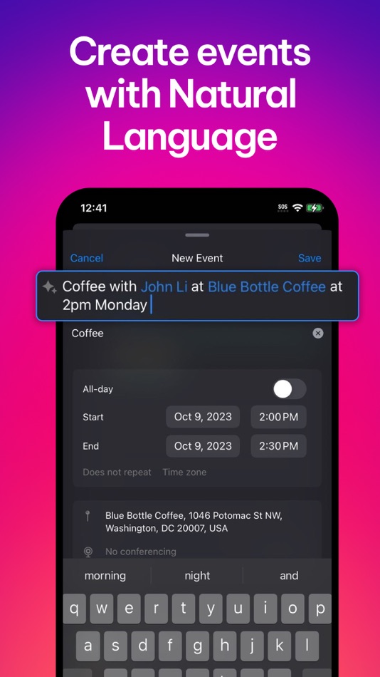 #5. Vimcal: Calendar and Schedule (iOS) 由: Vimcal Inc.