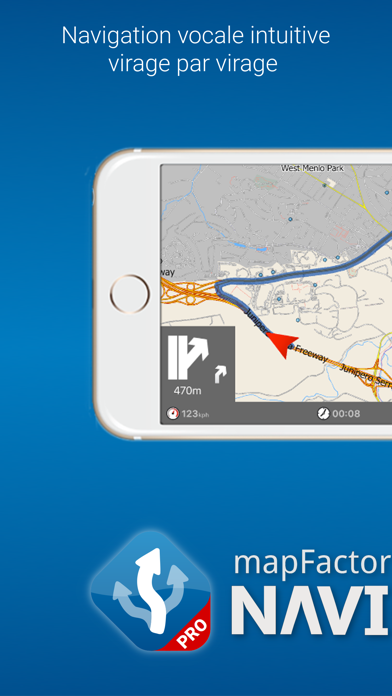 Screenshot #2 pour MapFactor Navigator TRUCK PRO