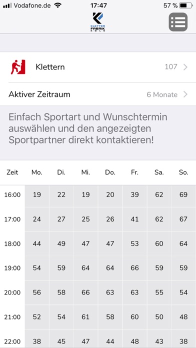 Kletterfabrik Köln Screenshot
