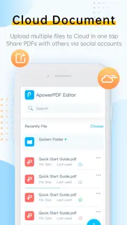 apowerpdf editor iphone screenshot 3