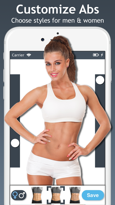 Abs Editor Six Pack Photo Body Screenshot