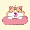 Rainbow Corgi Stickers