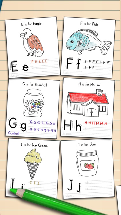 Practice Letters - Learn ABC