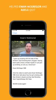 quit smoking now - max kirsten iphone screenshot 2