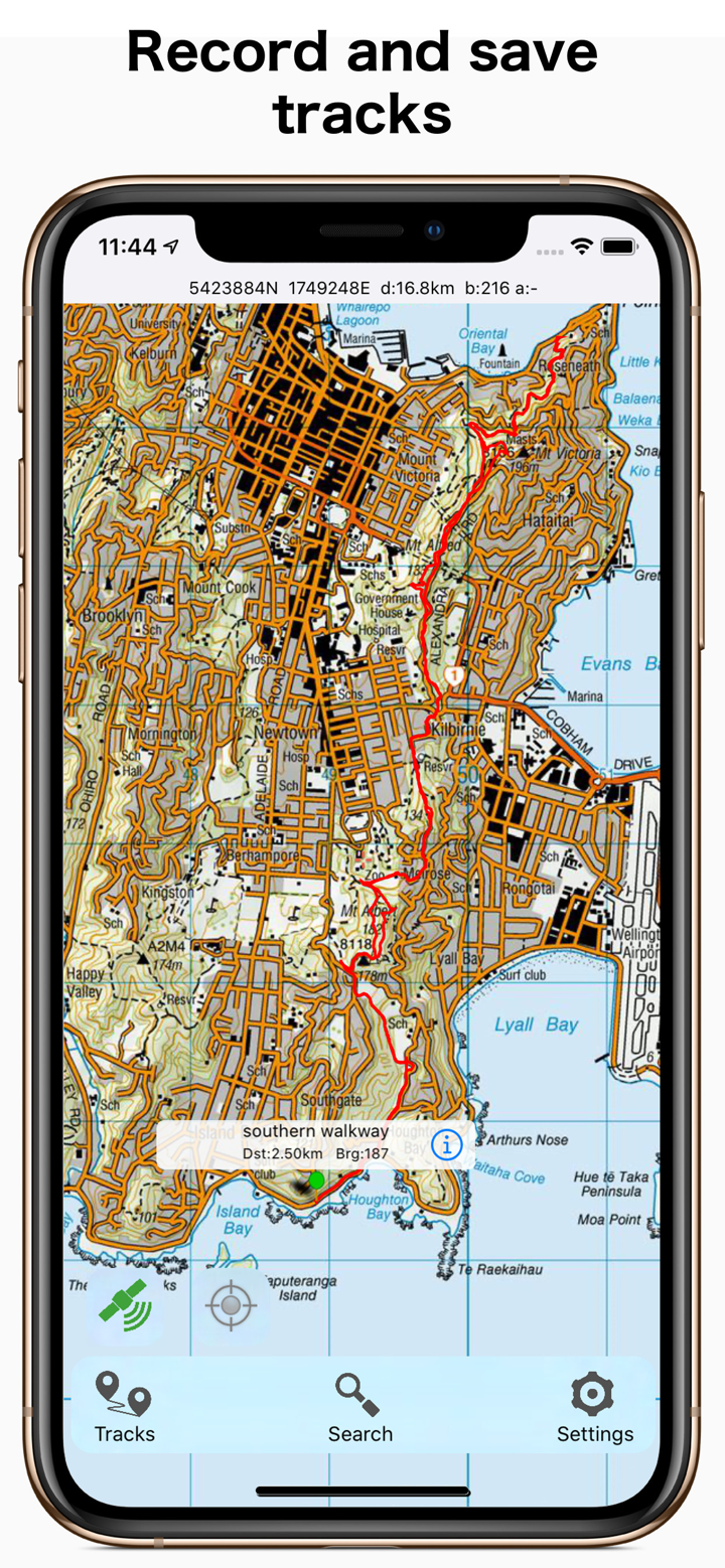 NZ Topo50 North Island screenshot 2