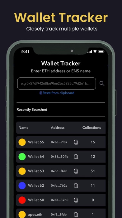 ANZALI: Web3 Wallet Tracker Screenshot
