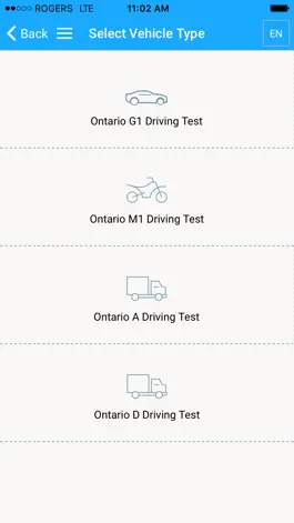Game screenshot Canadian Driving Tests apk