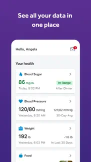 livongo iphone screenshot 1