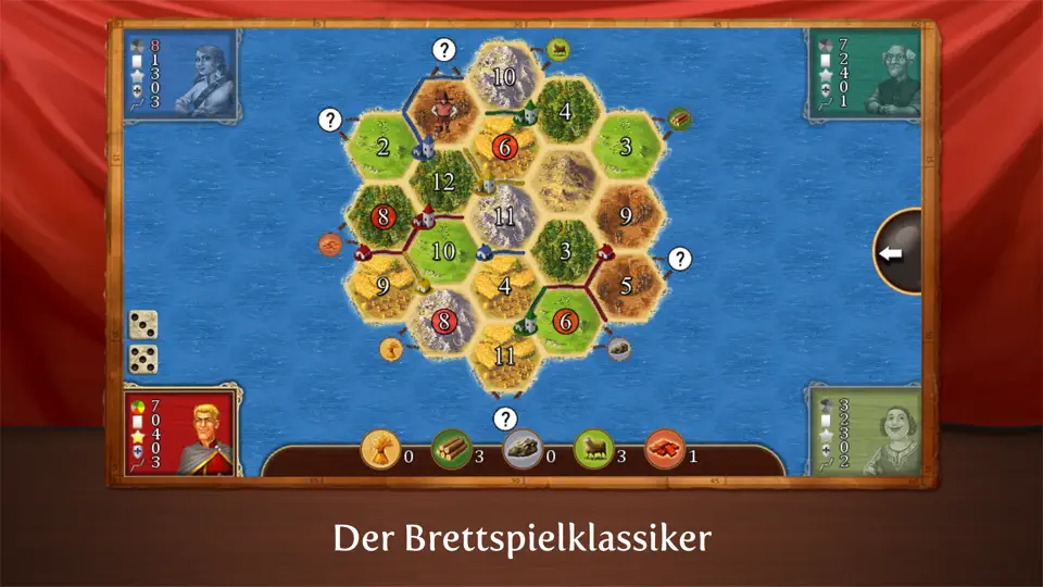 Screenshot von Catan Classic auf dem iPhone 1