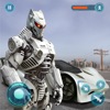 Dino Robot Car Shooting Games icon
