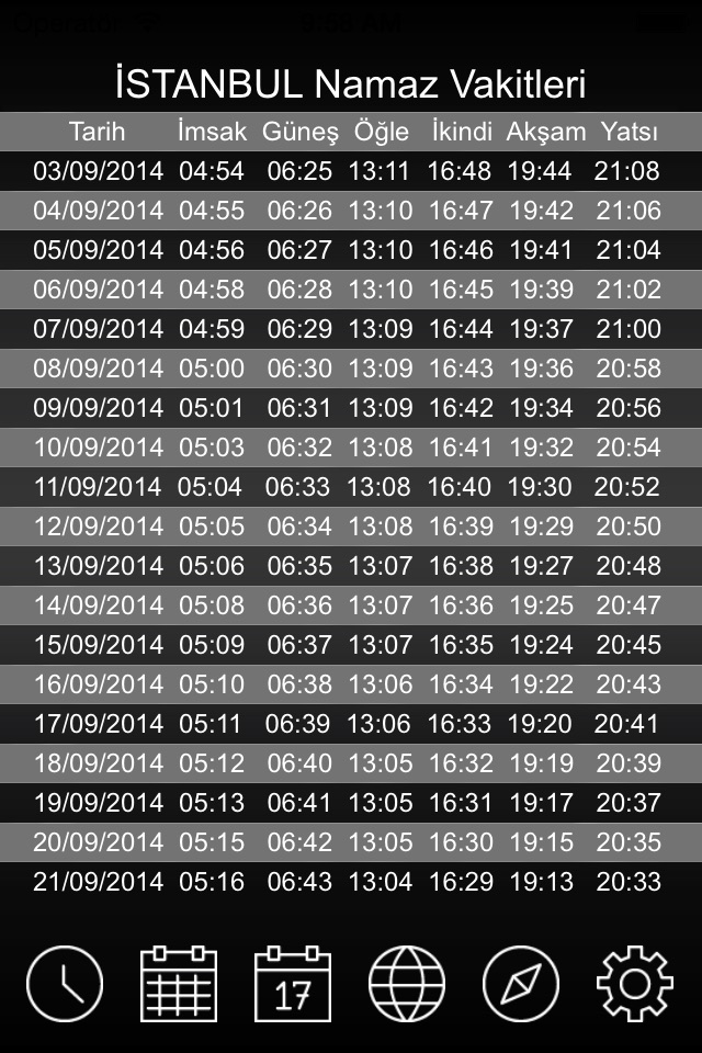 Hasenat Namaz Vakitleri PRO screenshot 3