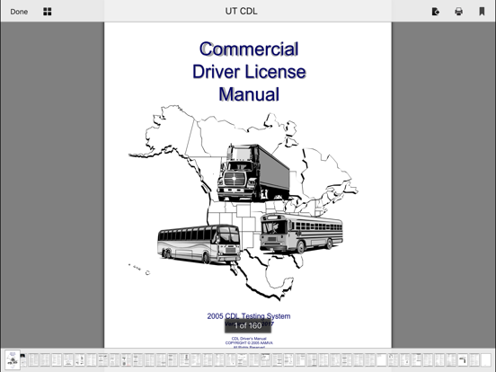 Utah CDL Test Prep iPad screenshot