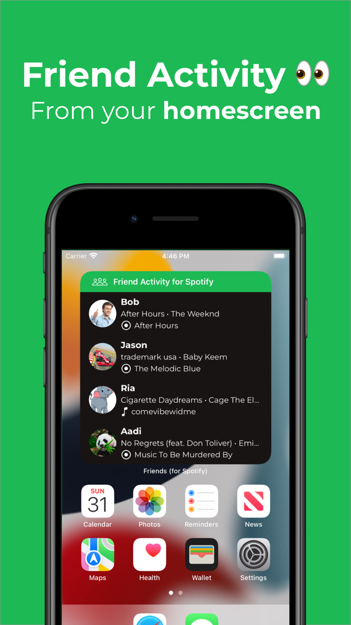 FriendActivity for Spotify