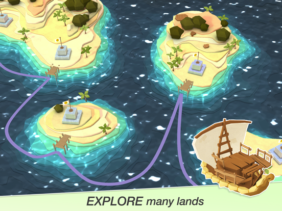 Godus iPad app afbeelding 8