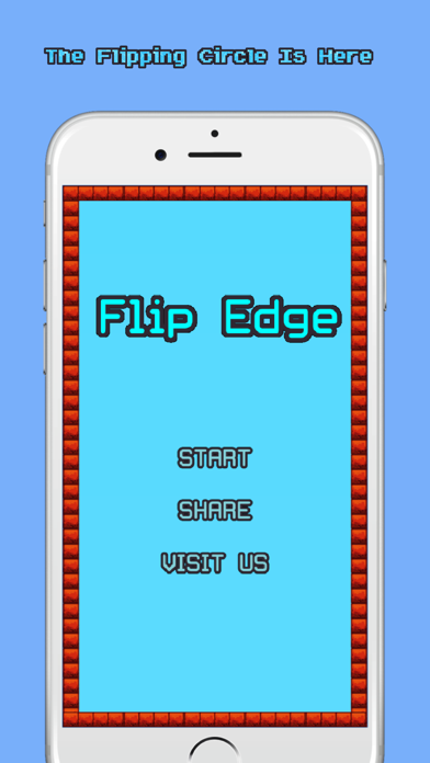 Flip Edge HD Simple Move Game screenshot 1