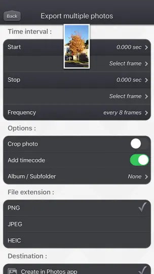 Скриншот Video 2 Photo - HD на iPhone 5