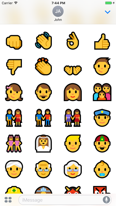 Screenshot #3 pour Colorful Hands Harts and Faces
