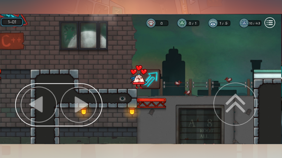 #5. Little Triangle (iOS) Bởi: COTTONGAME Network Technology Co., Ltd.