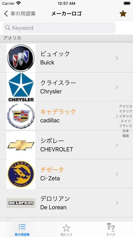 車の用語集 車の知識 screenshot 4 of 7