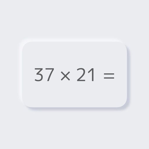 MathTre -Simple Math Workout- app icon